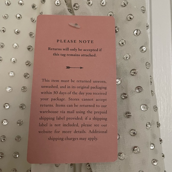 BHLDN Angeline Tie-Back Mini Dress (NWT) - Picture 6 of 10